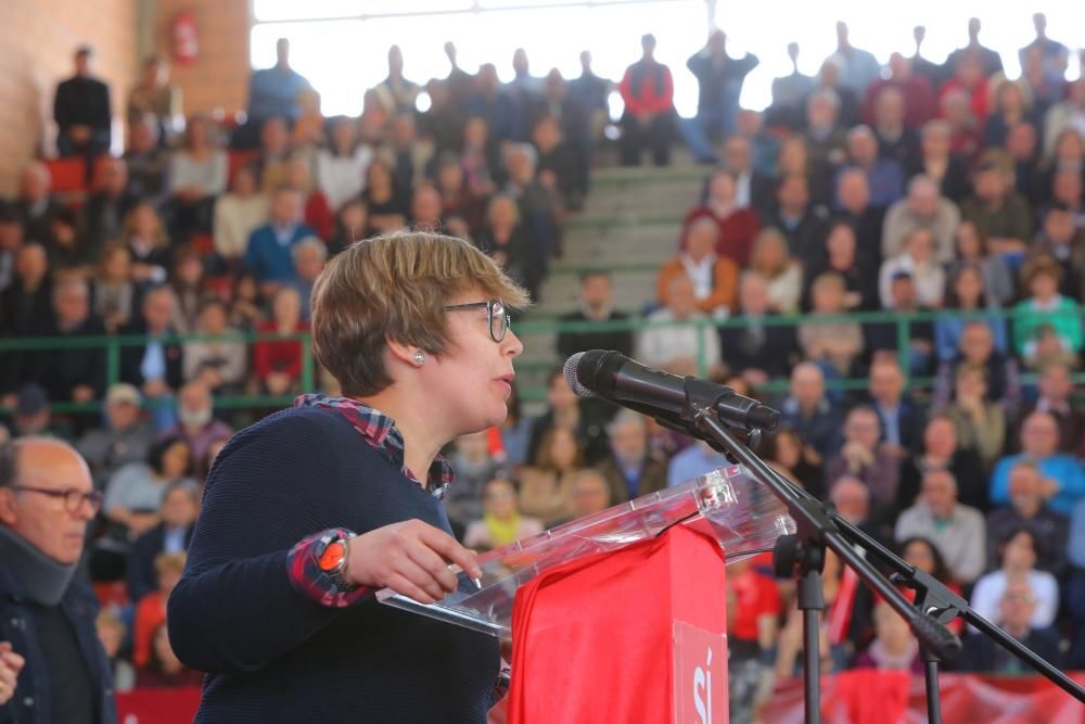 Acto de Pedro Sánchez en Burjassot