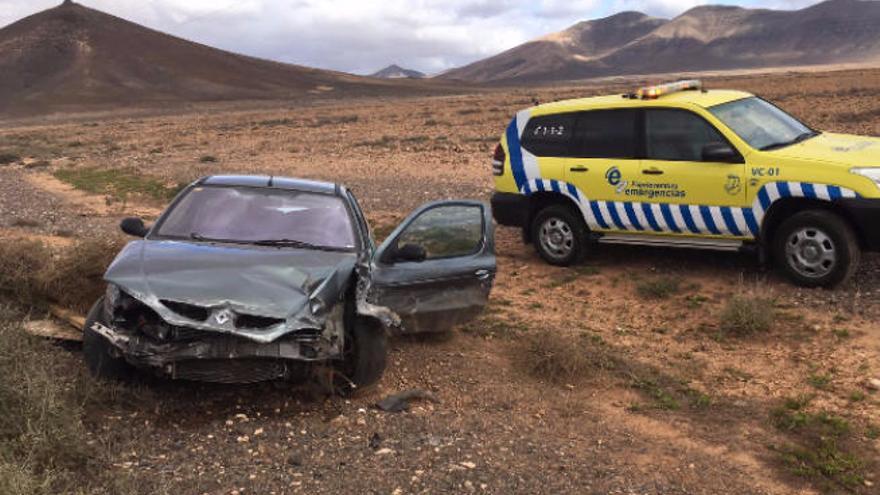 Dos accidentes de tráfico simultáneos en el mismo municipio