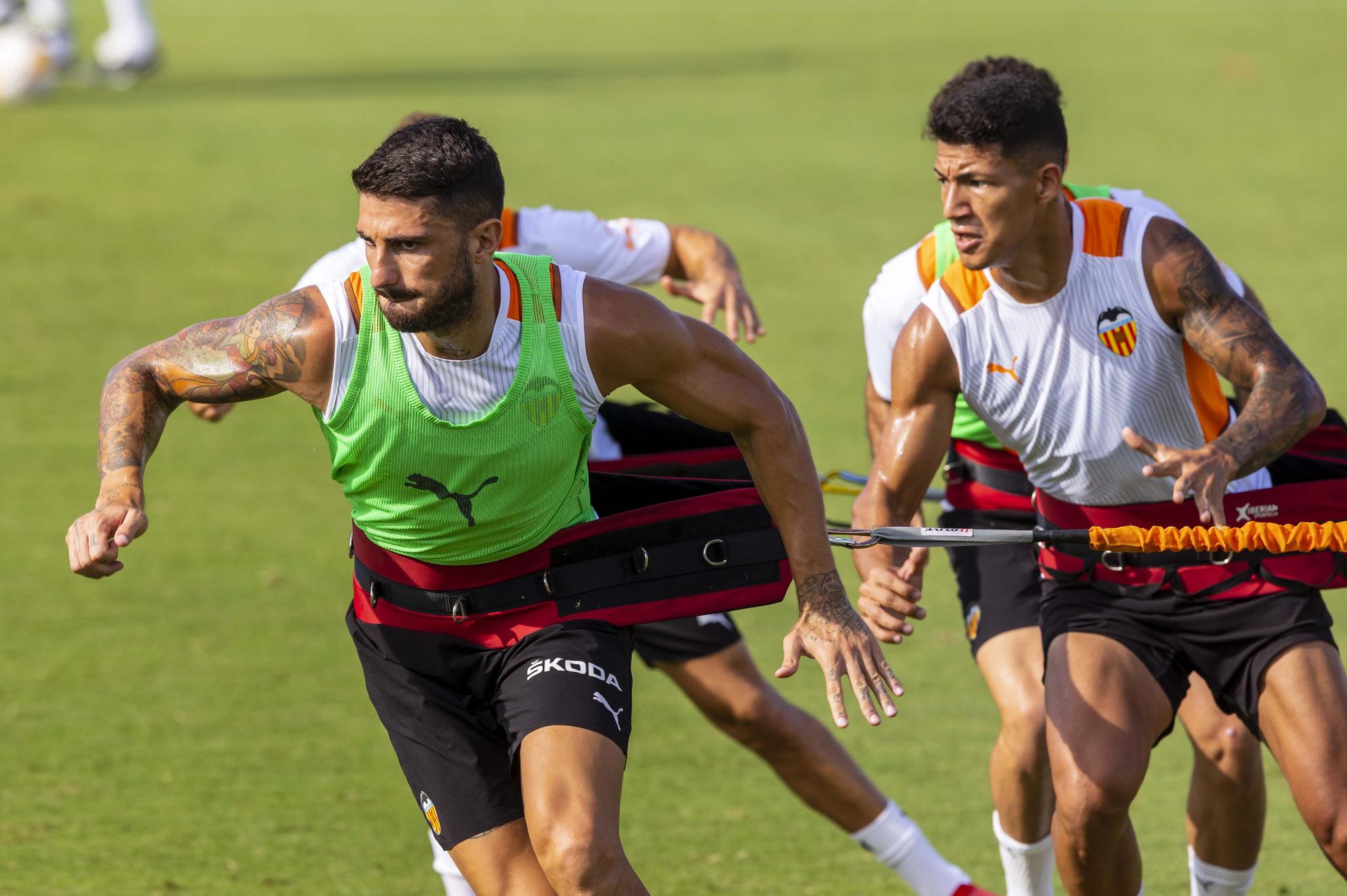 Doble sesión para el Valencia CF