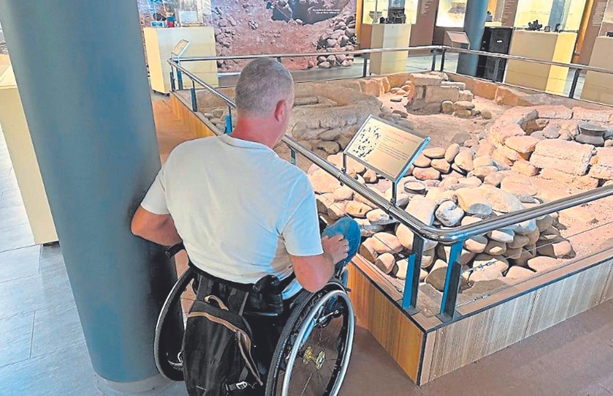Museo de Castejón, accesible con silla de ruedas.