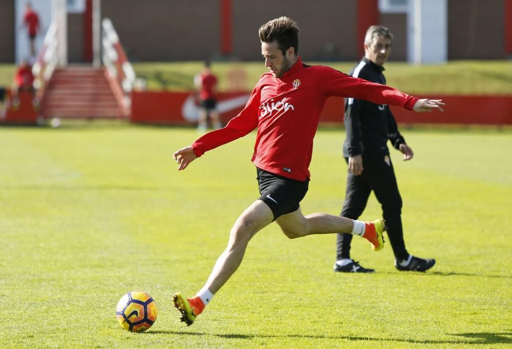 Entrenamiento del Sporting