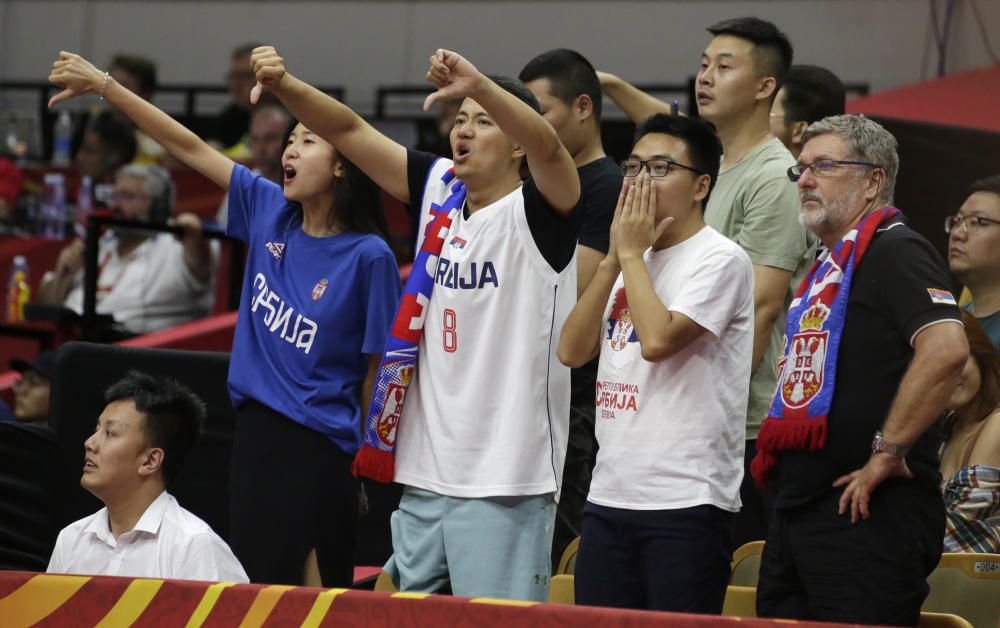 Mundial de baloncesto: España - Serbia