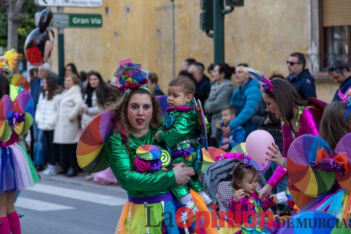 Los niños toman las calles de Cehegín en su desfile de Carnaval