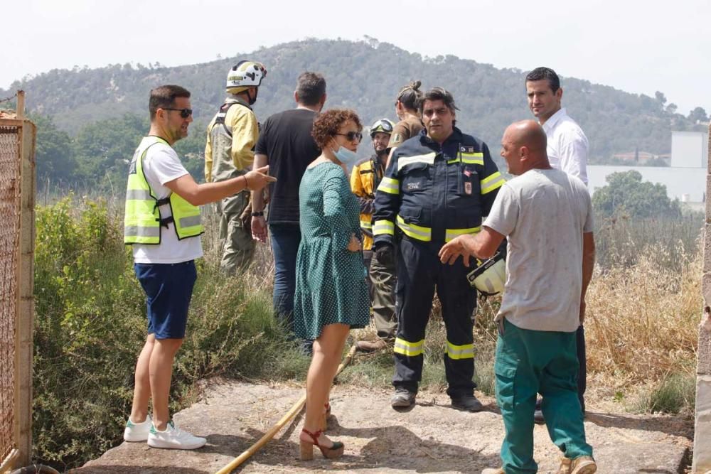 Incendio en Sant Antoni