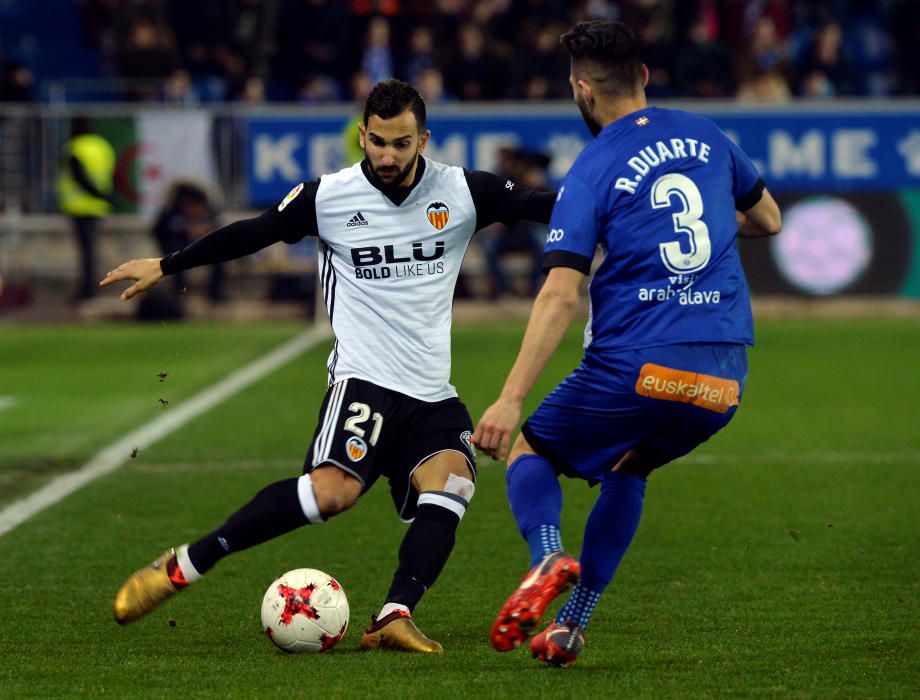 Alavés - Valencia, en imágenes