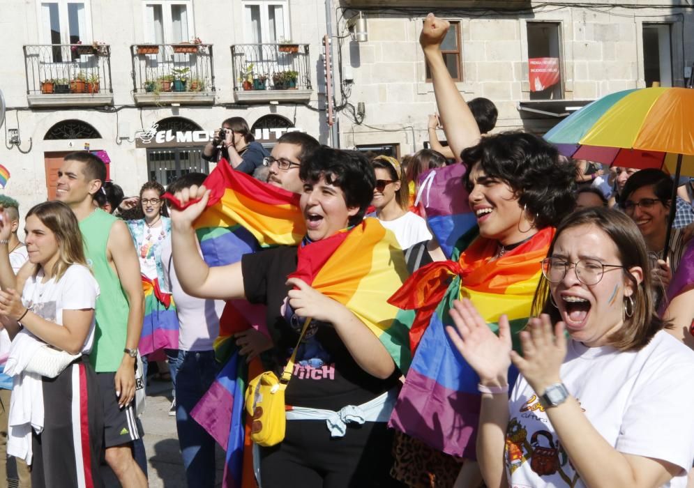 Vigo celebra la diversidad con ''''orgullo''''. // Alba Villar | FdV