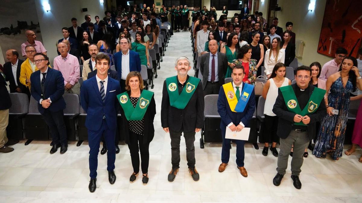 Acto académico de esta tarde.