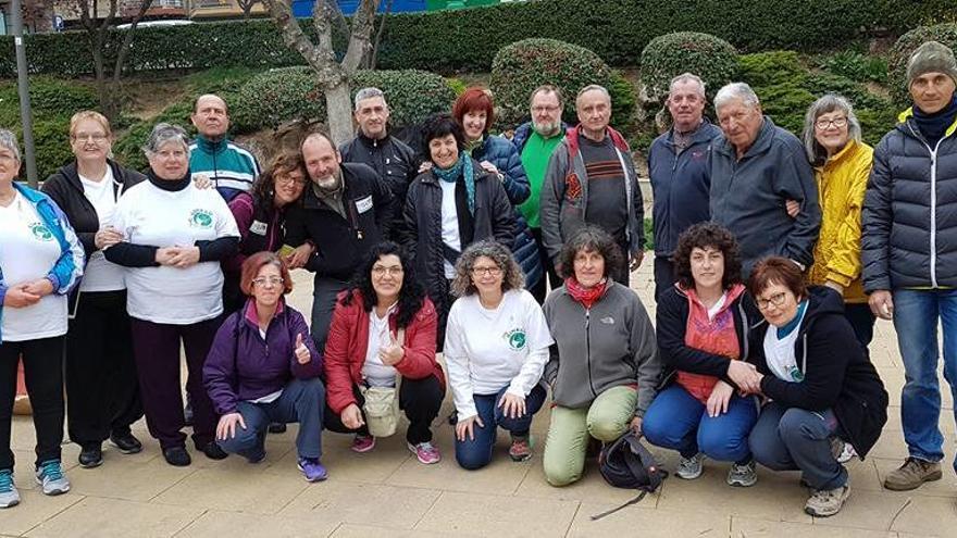 Participants a la caminada, l&#039;any passat