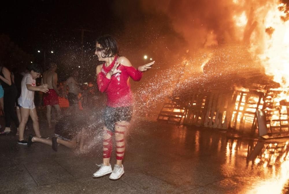 San Juan 2019 | Vigo mantiene vivas sus llamas