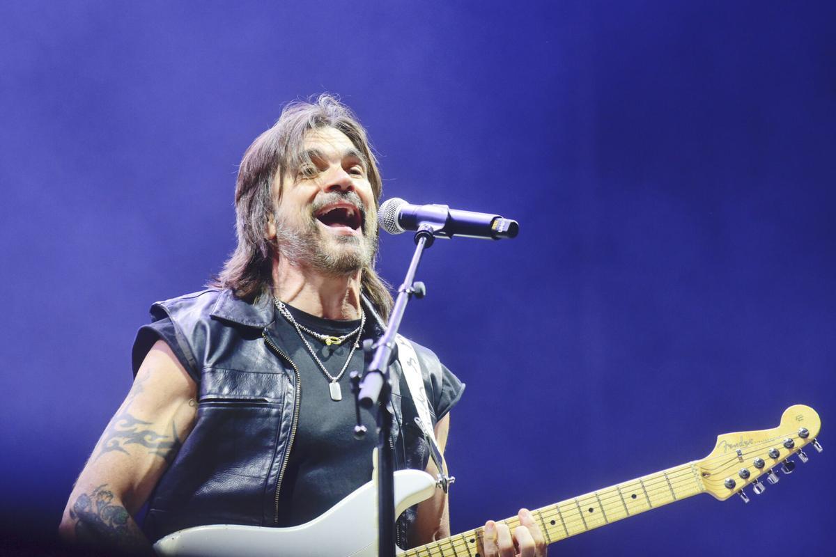 Juanes en la primera jornada del Morriña Fest en A Coruña.