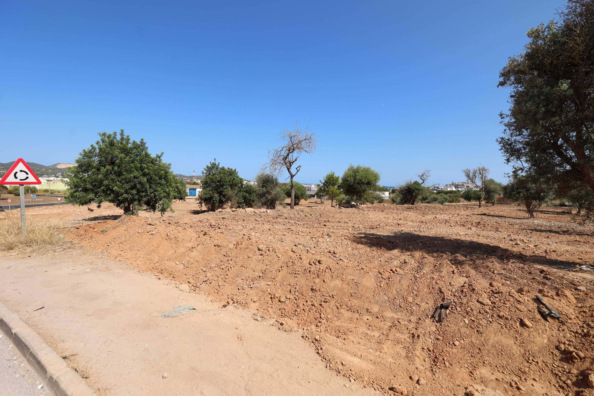 Galería: terreno de Can Rova II completamente despejado por el Ayuntamiento