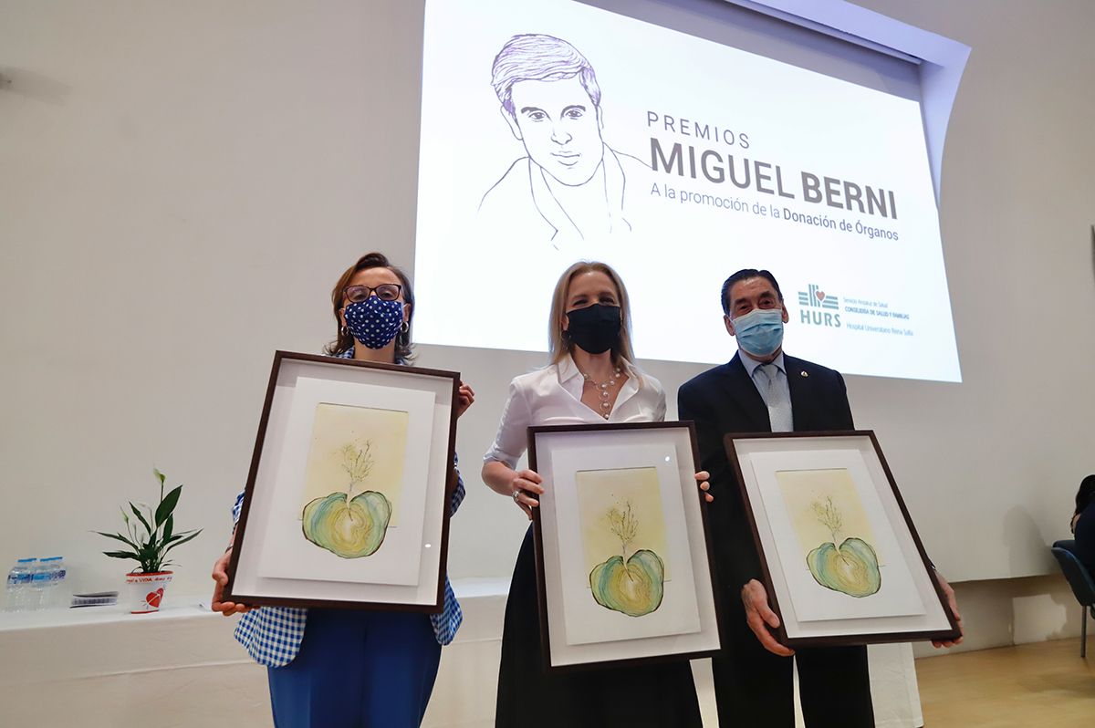 El Reina Sofía entrega los premios Miguel Berni al compromiso con la donación de órganos