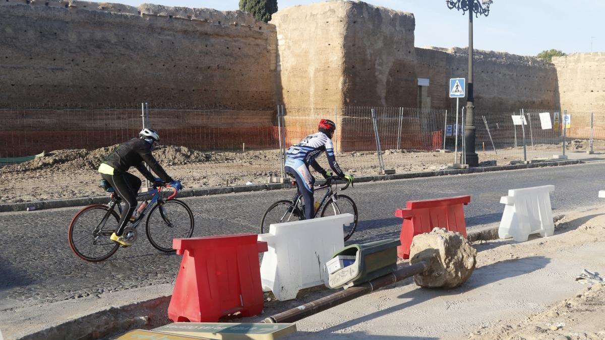 La finalización de la obra del carril bici del Marrubial se retrasa a noviembre