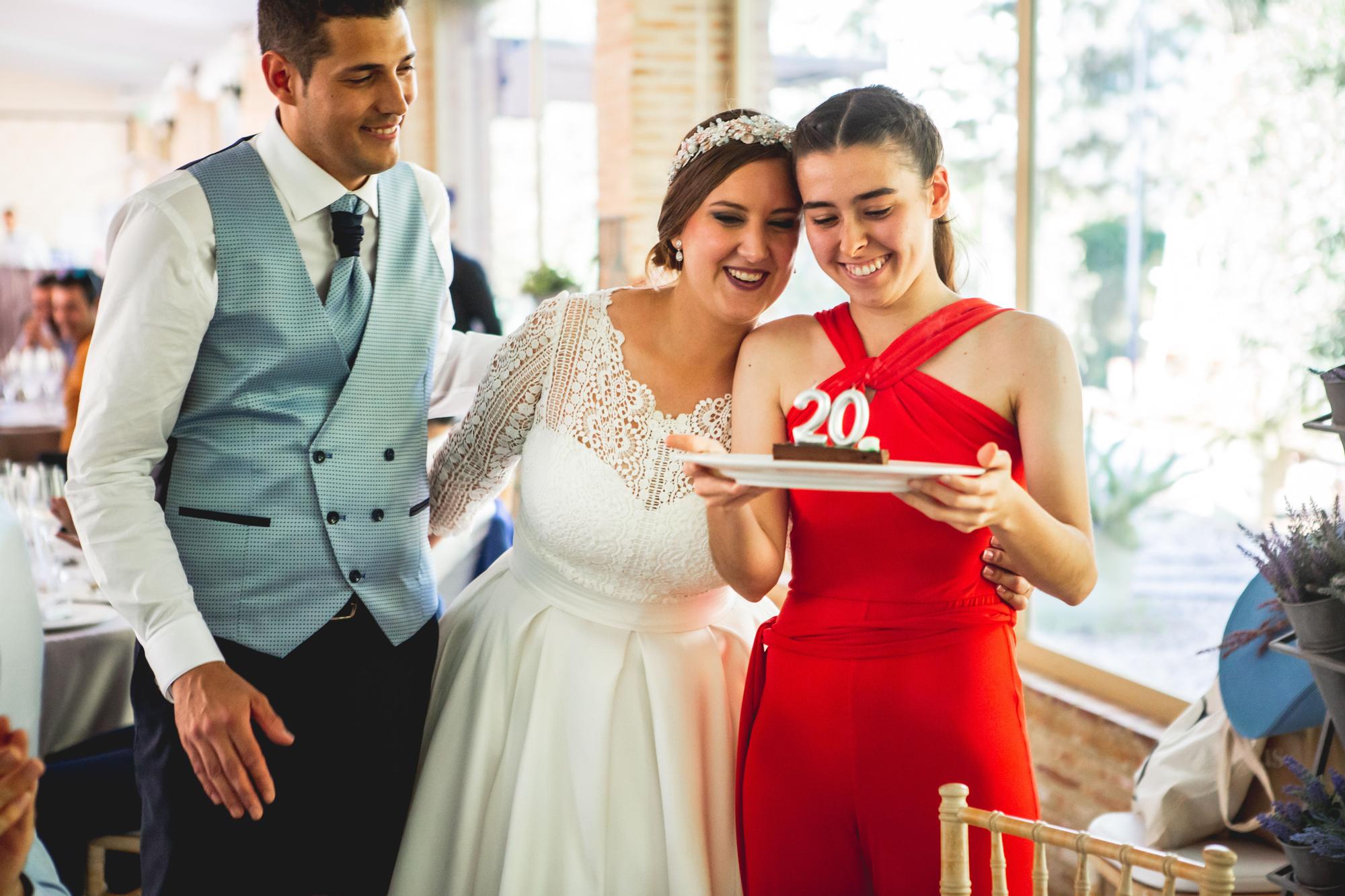 Boda de Carla Esteve, Corte de Honor 2013 y nieta de un histórico de las Fallas