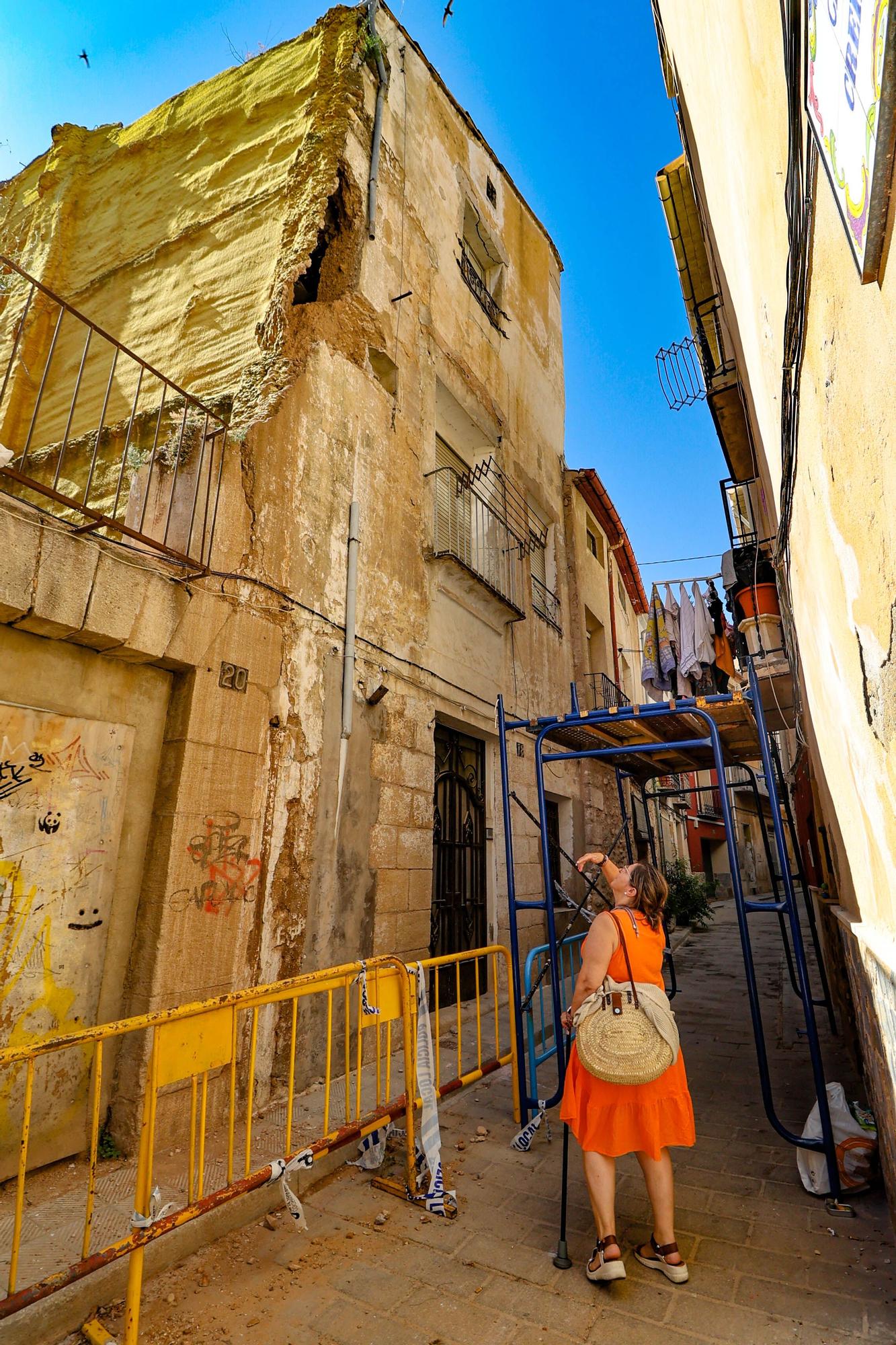 Vecinos de Cocentaina alertan de la degradación del casco antiguo y exigen más mantenimiento