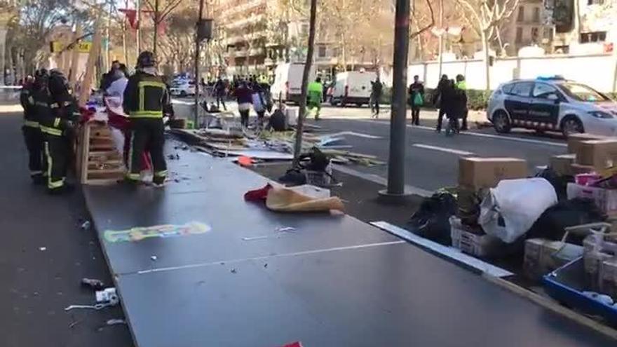 Un hombre muere al caer de un balcón por el viento en Calafell