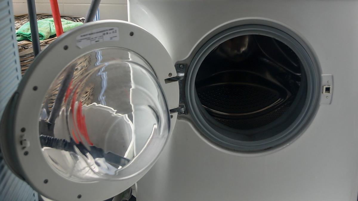Tambor d&#039;una rentadora obert