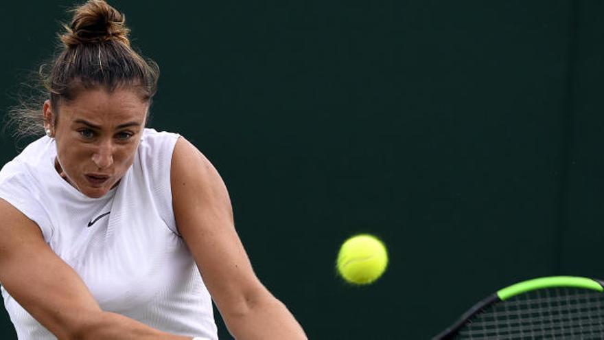 Sara Sorribes en Wimbledon