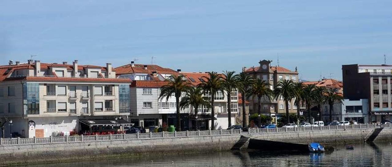 Una vista de Vilanova de Arousa, donde este año se actualiza mínimamente el valor catastral. // Noé Parga