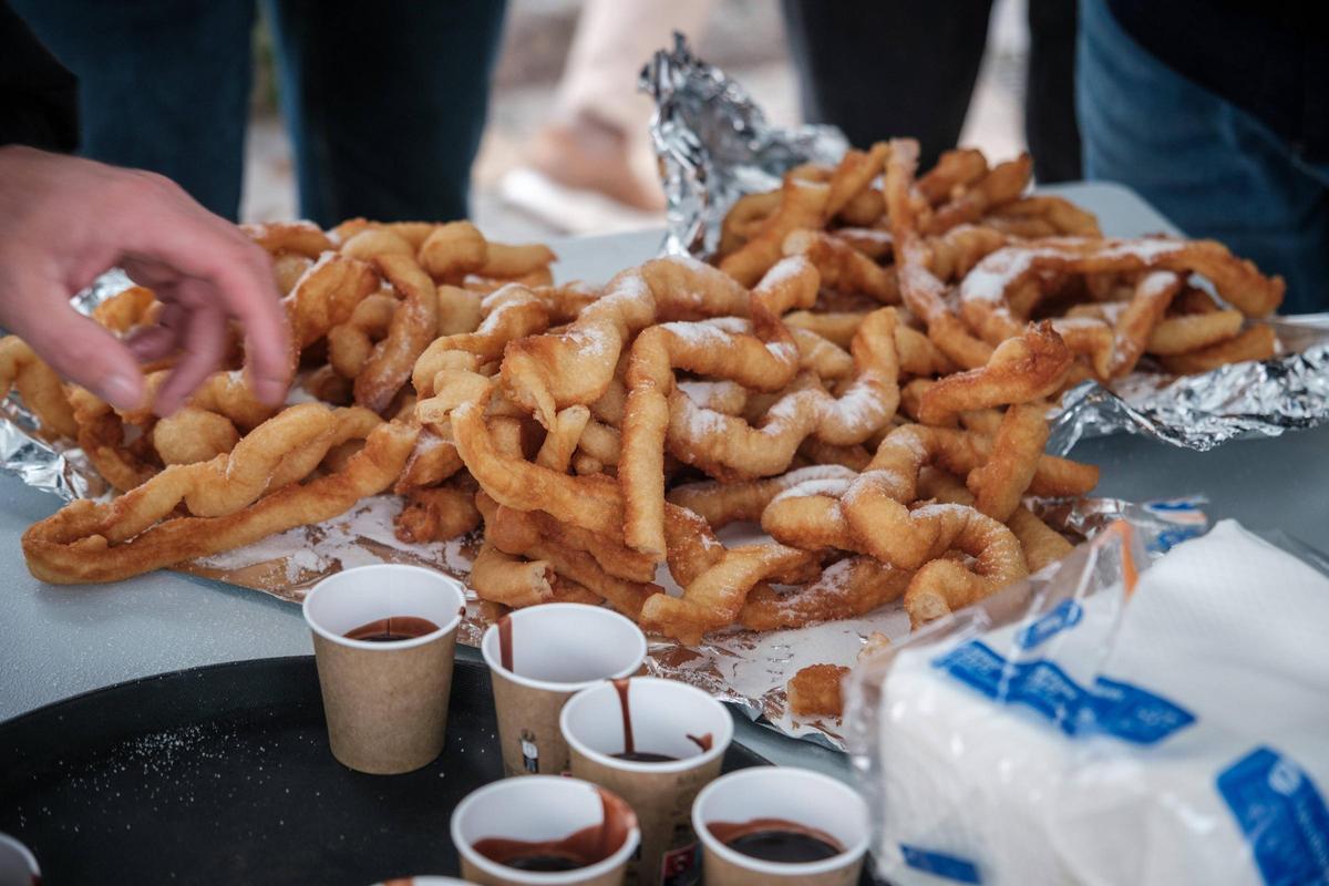 Las imágenes de la inscripción para el concurso del arroz de matanzas en Sant Antoni