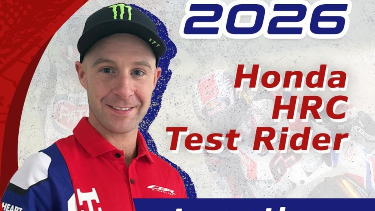 Jonathan Rea será probador de Honda