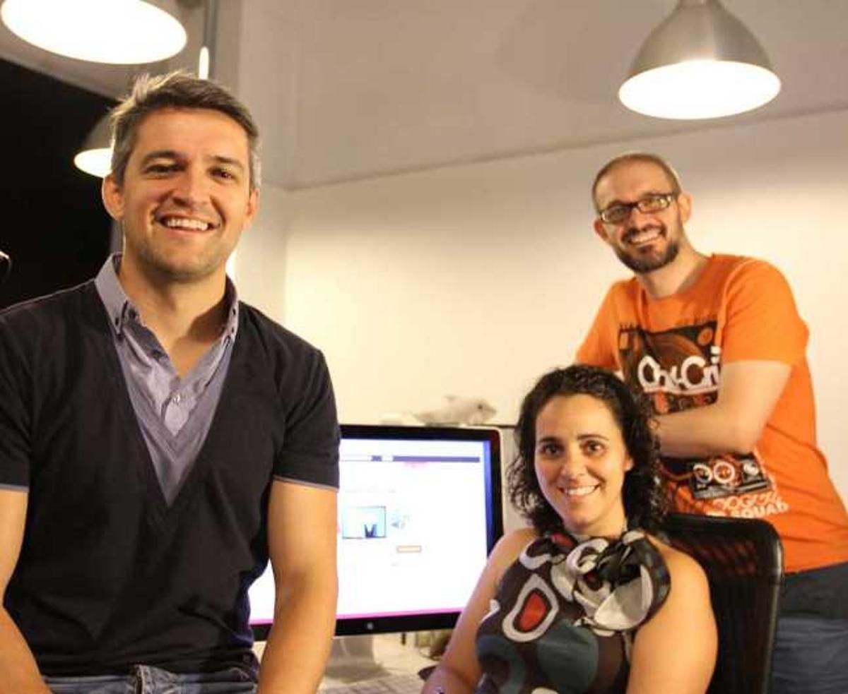 Jesús Pascual, Ana García y Héctor Monerris.