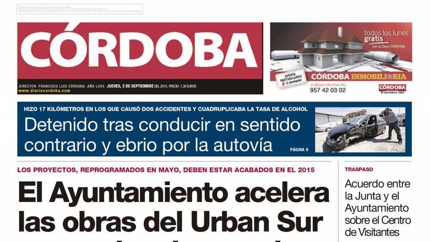 La portada de CÓRDOBA