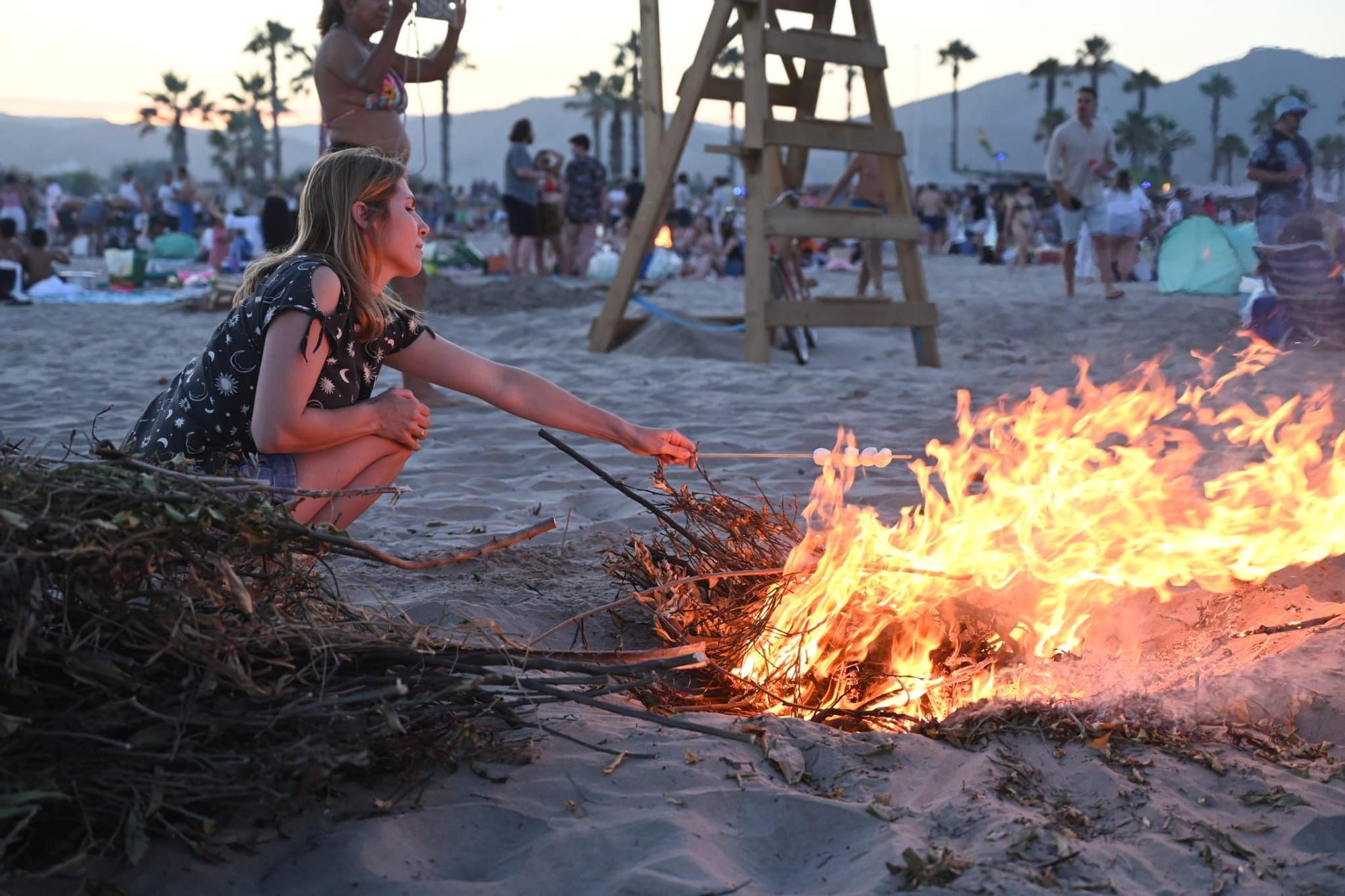 GALERÍA / Las mejores imágenes de la Nit de Sant Joan en Castellón