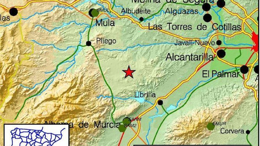 Mapa del terremoto