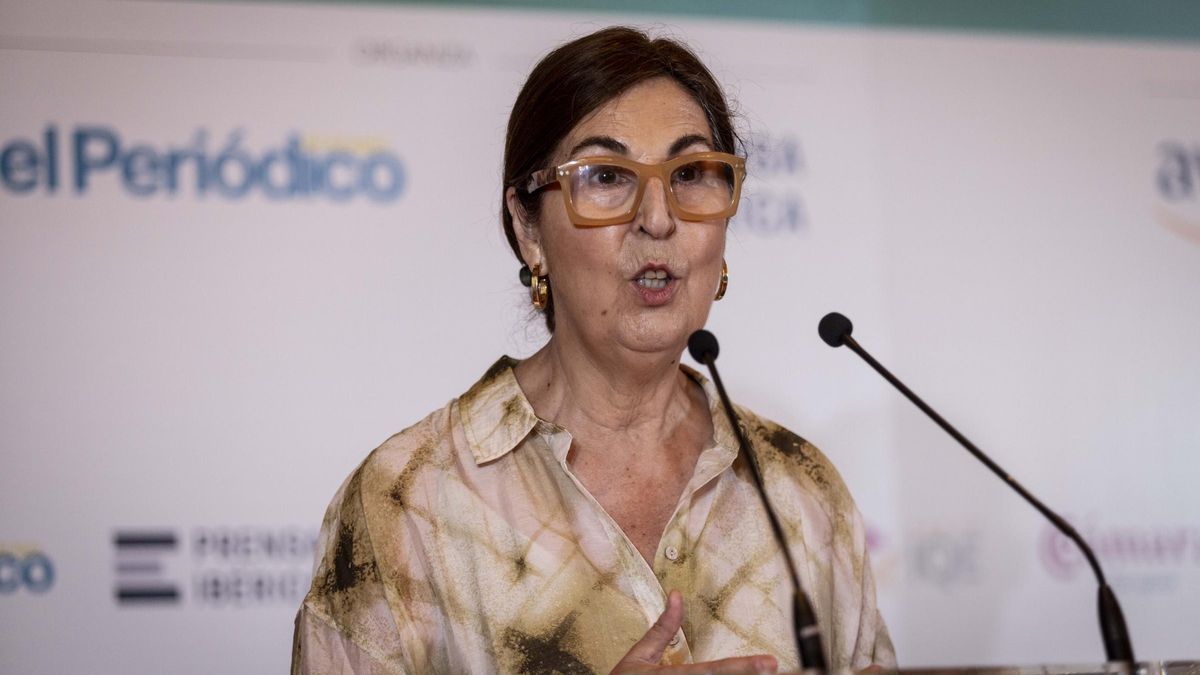 Ana Muñoz, durante su intervención en el foro.