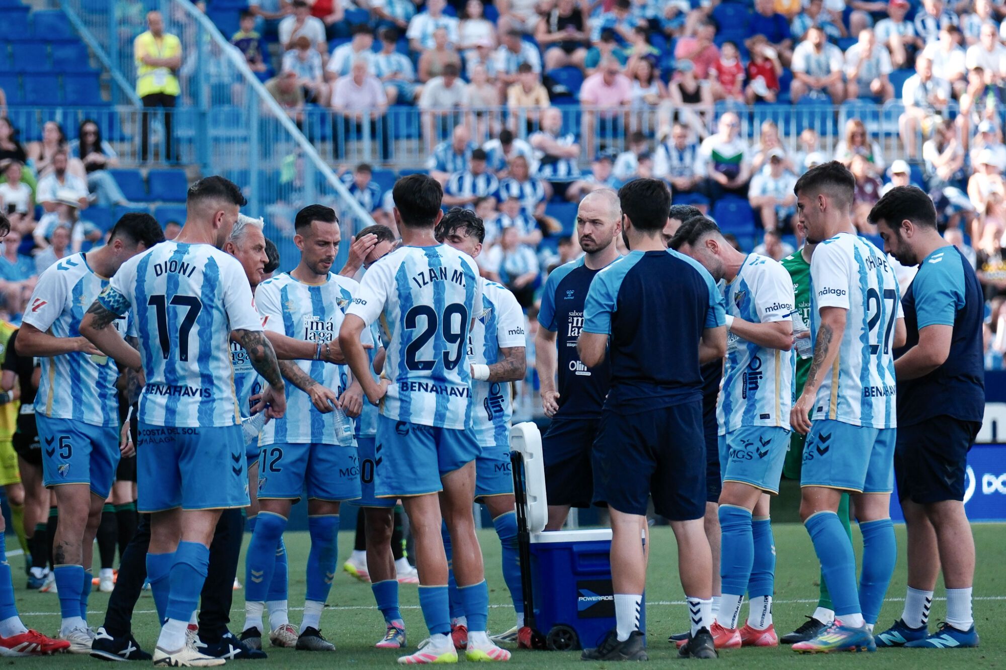 Málaga CF - Burgos CF. Jornada 42, Liga Hypermotion