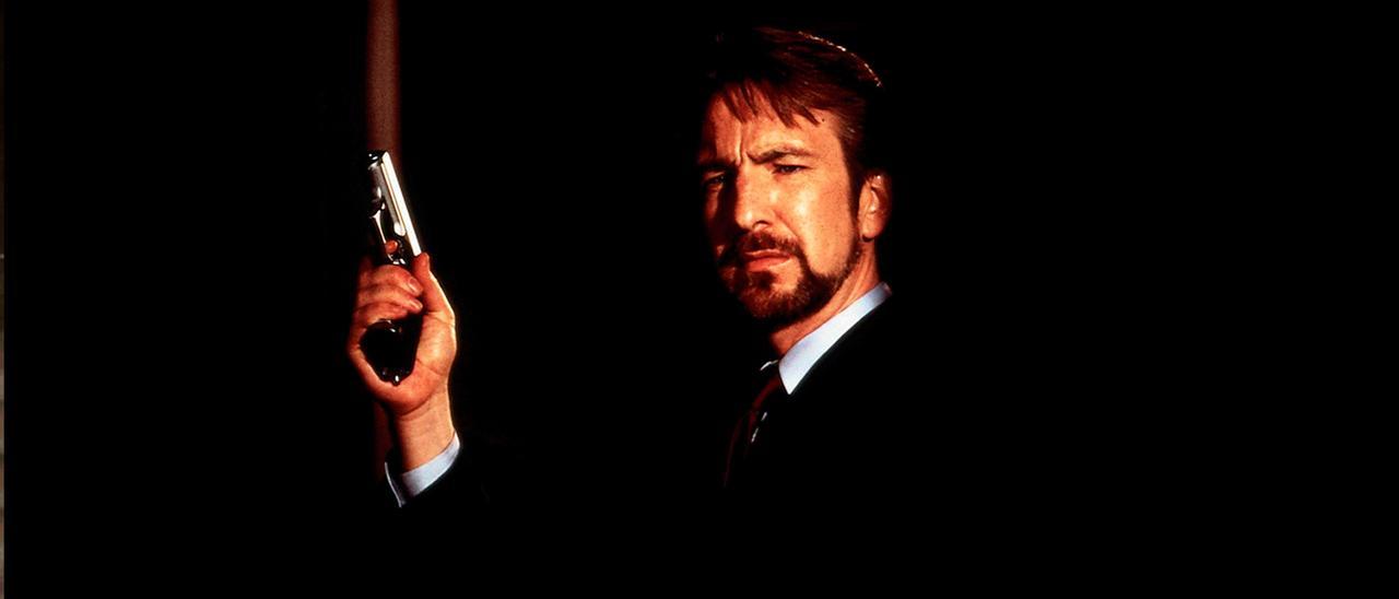 Hans Gruber, interpretado por Alan Rickman, en la película &quot;Jungla de cristal&quot; (1988).