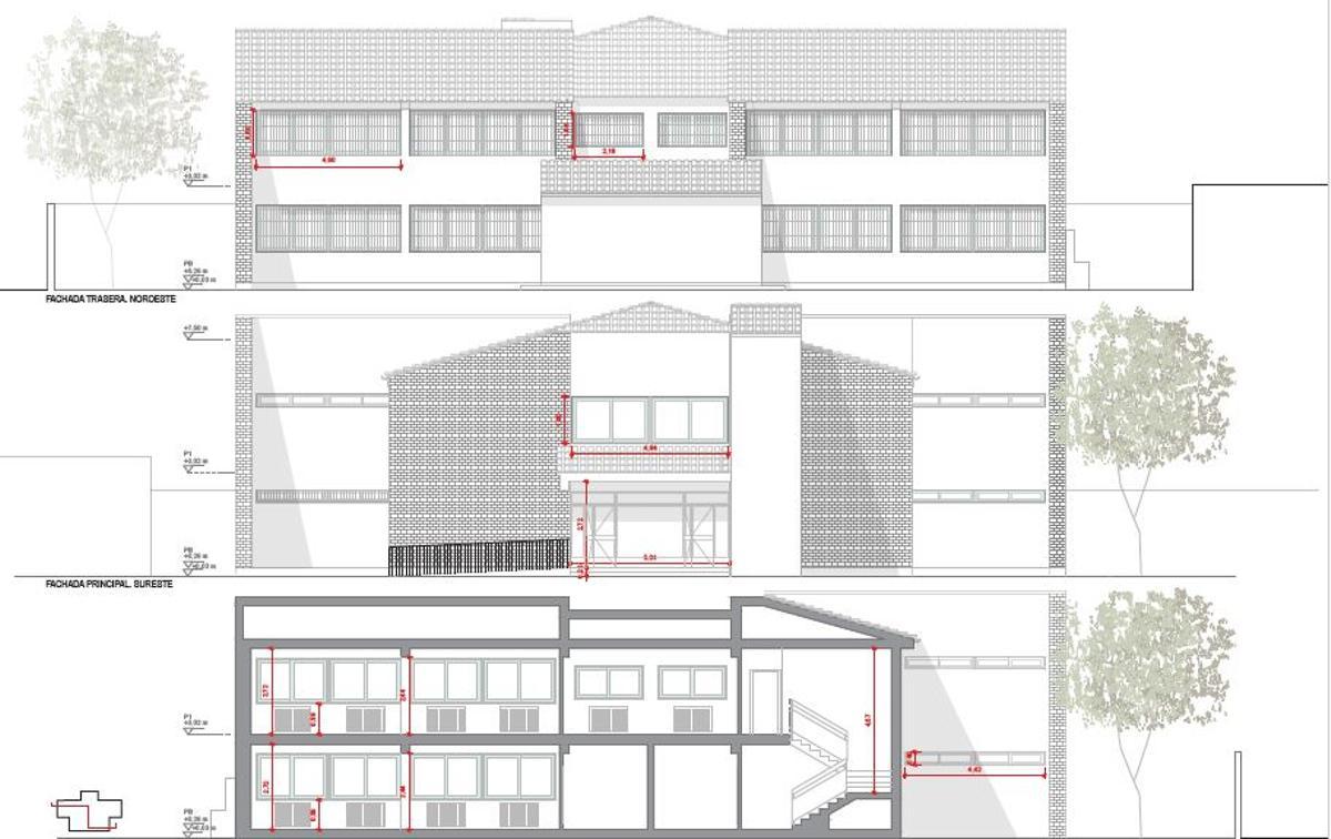 Imagen del proyecto de adecuación de la nueva EPA de Sagunt.