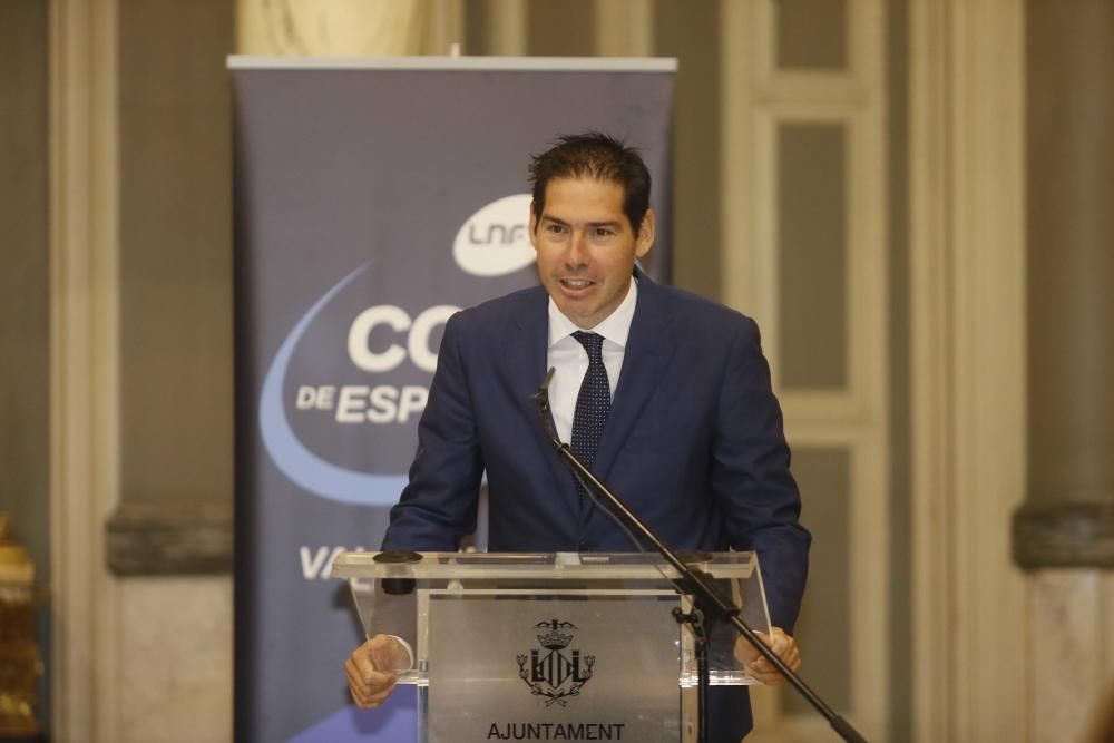 Presentación Copa de España fútbol sala Valencia