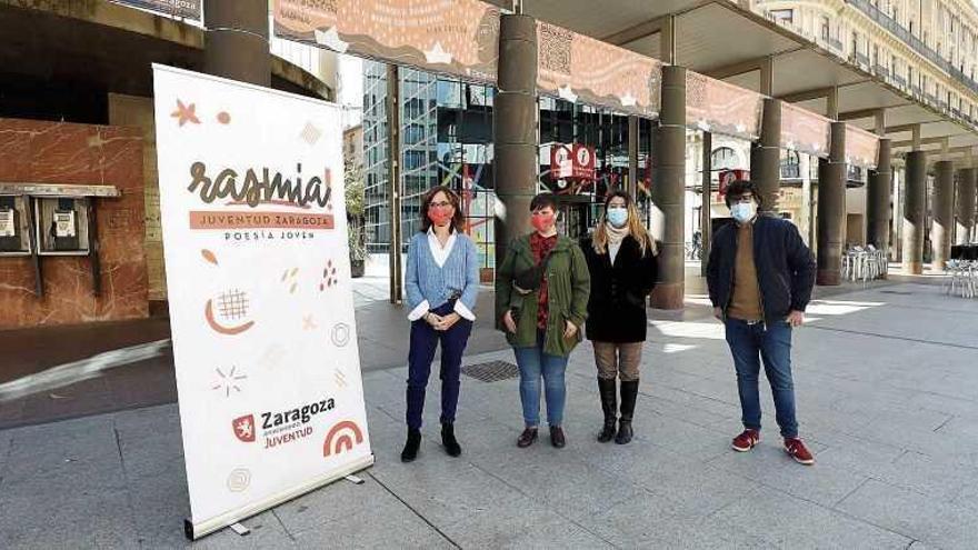 La poesía más joven toma las calles de Zaragoza con Rasmia!