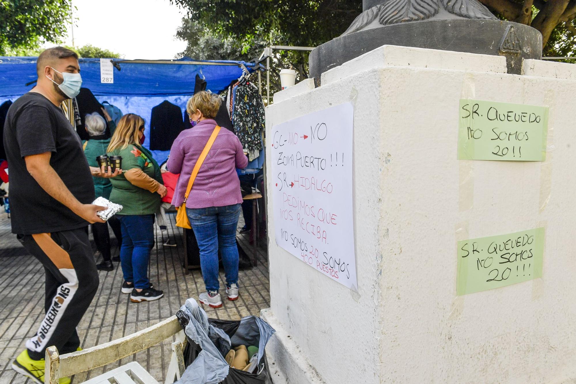 Último día del rastro de Las Palmas en el Parque Blanco