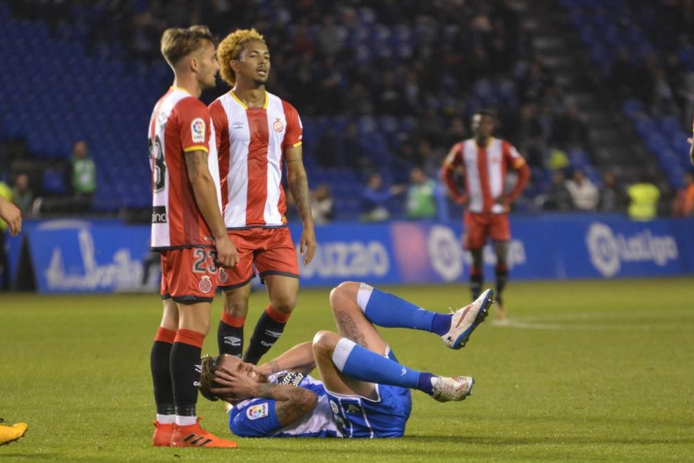 El Deportivo cae ante el Girona en Riazor