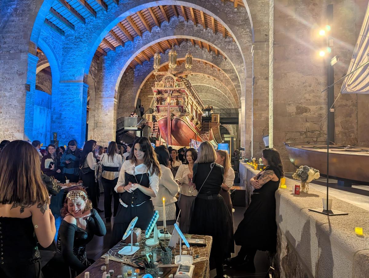 Evento de la novela 'Metal Slinger' en el Museo Marítimo de Barcelona