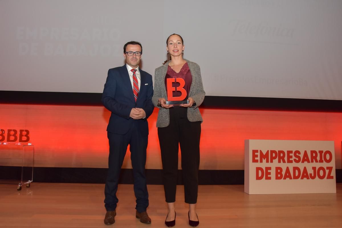 La gala de los premios Empresario de Badajoz 2018 en imágenes