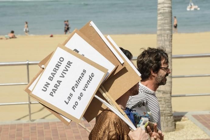 Marcha en contra del alquiler vacacional por el ...