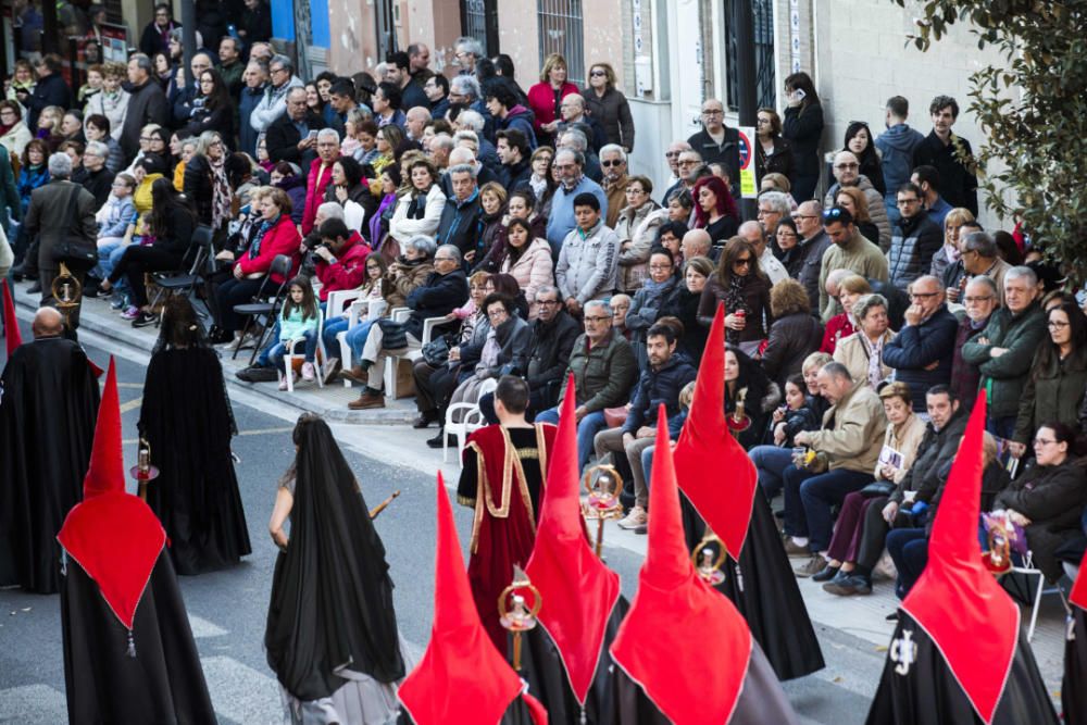 Imágenes de la Semana Santa Marinera, Santo Entierro, del 2018