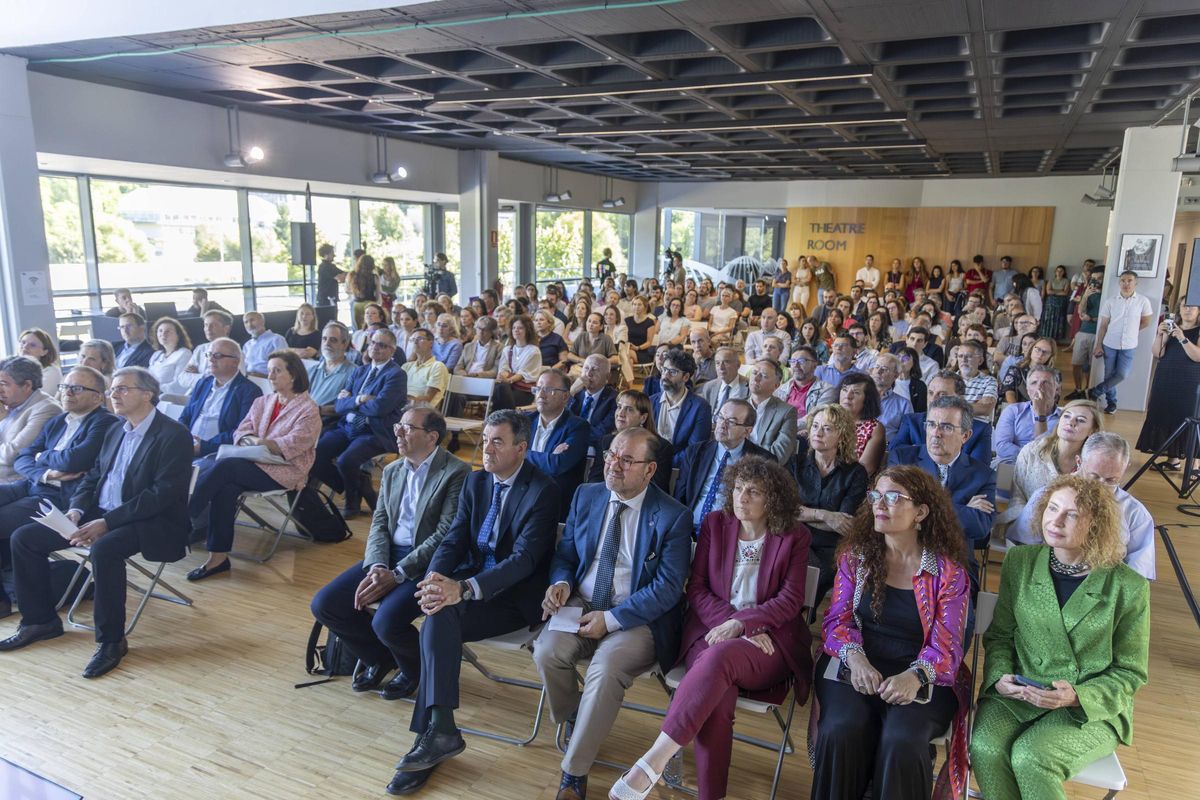 Al acto acuideron numeroros representantes del ecosistema gallego de investigación e innovación