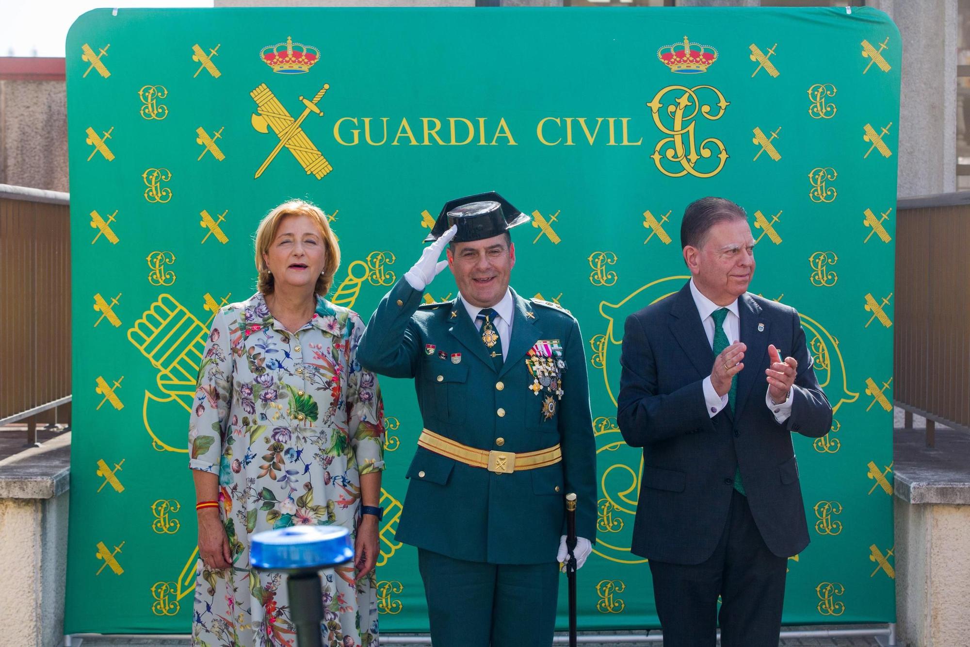 Así fueron los actos de la patrona de la Guardia Civil en Oviedo