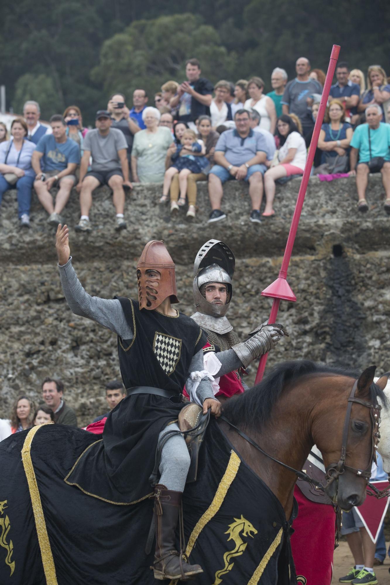 El desembarco de Carlos V en Tazones, así es la gran recreación histórica de Villaviciosa