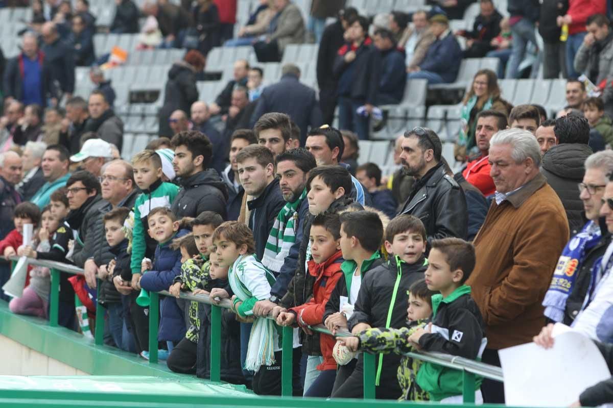 Así vivió la afición el empate del Córdoba ante el Oviedo