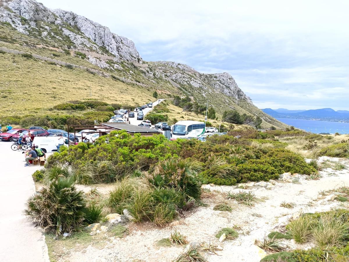 Las imágenes del primer día de restricciones en Formentor