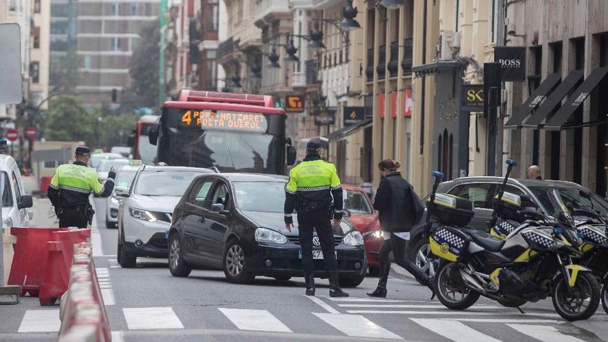 Todas las calles de València cortadas por el 9 d&#039;Octubre