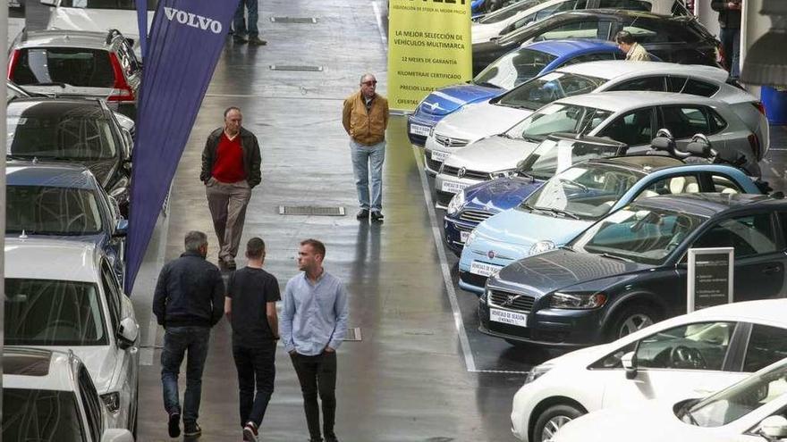 Público en el certamen Motorocasión, celebrado este año en Expocoruña.