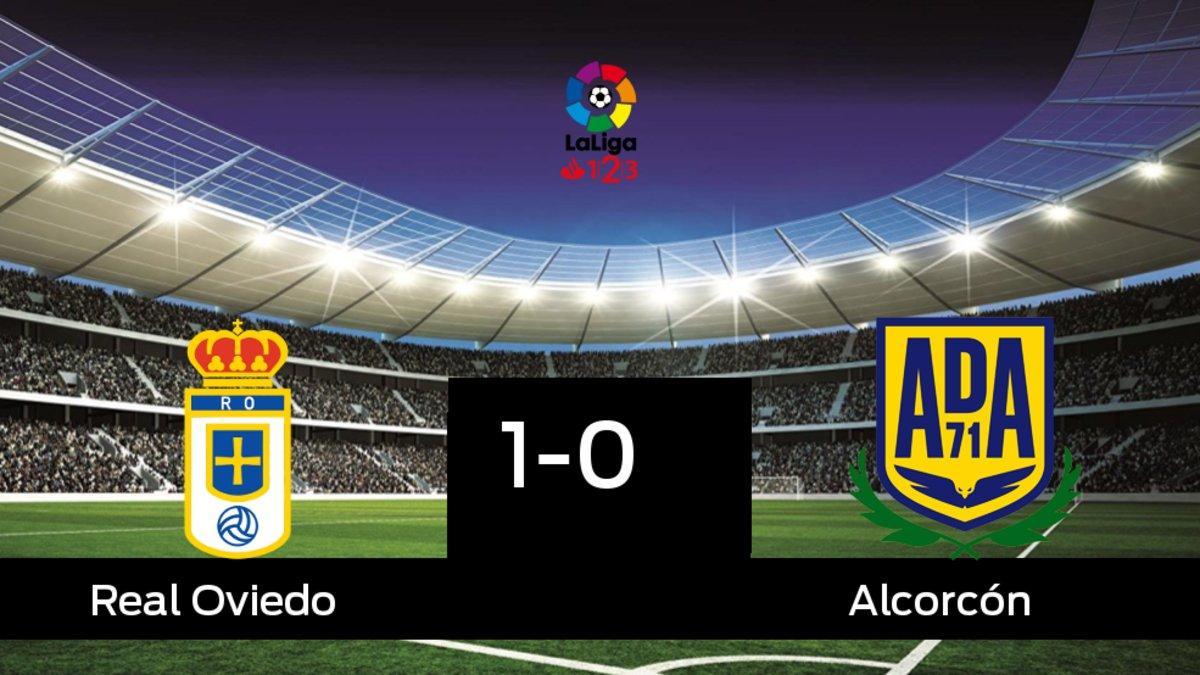 El Real Oviedo derrotó al Alcorcón por 1-0