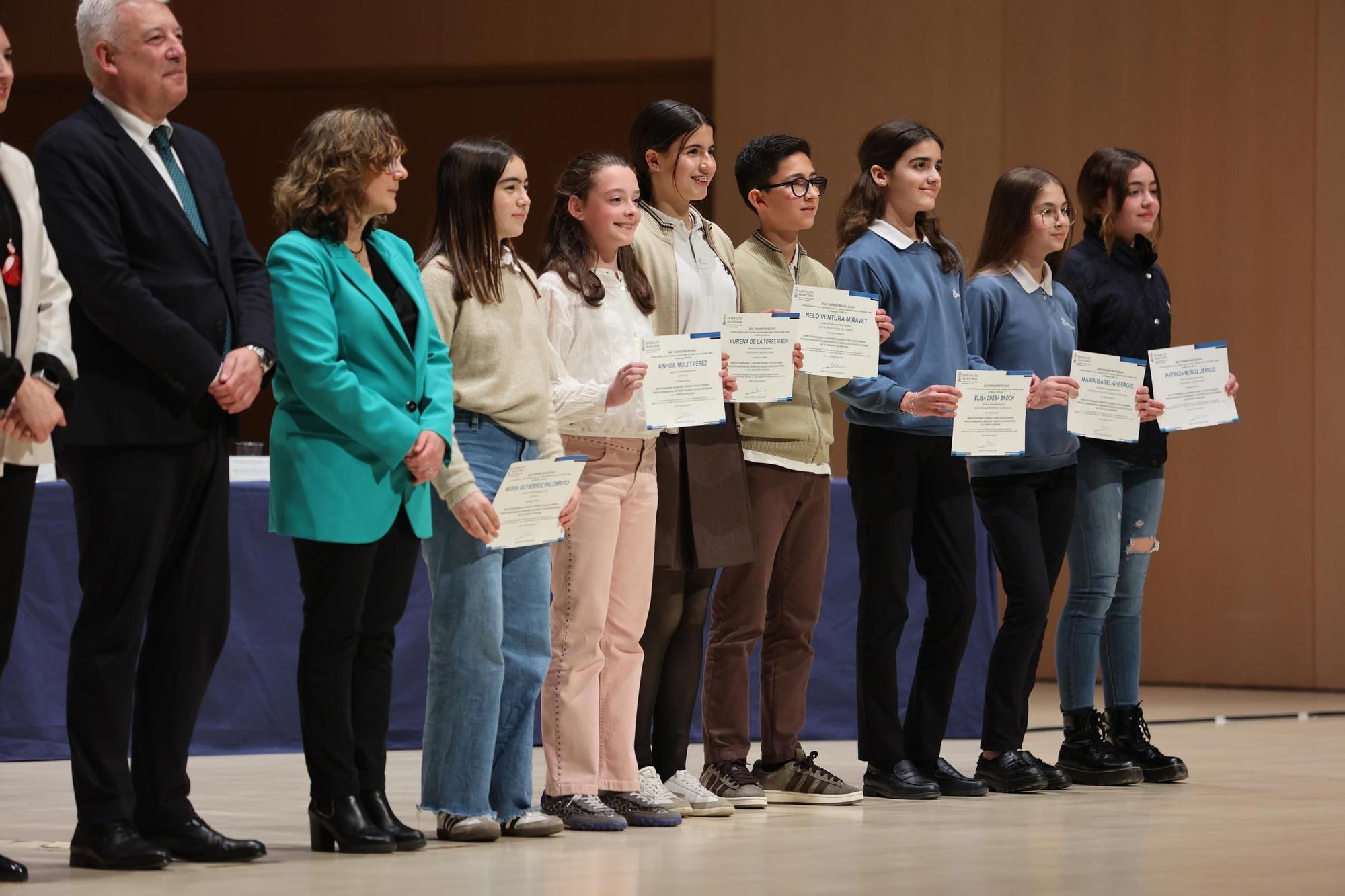 Educación premia a los 332 alumnos 'excelentes' de Castellón